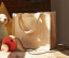 SHIMMER JUTE MINI GIFT BAG